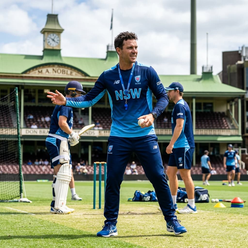 Peter Siddle NSW Coach
